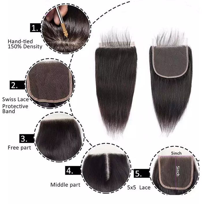 6x6 Lace Closure