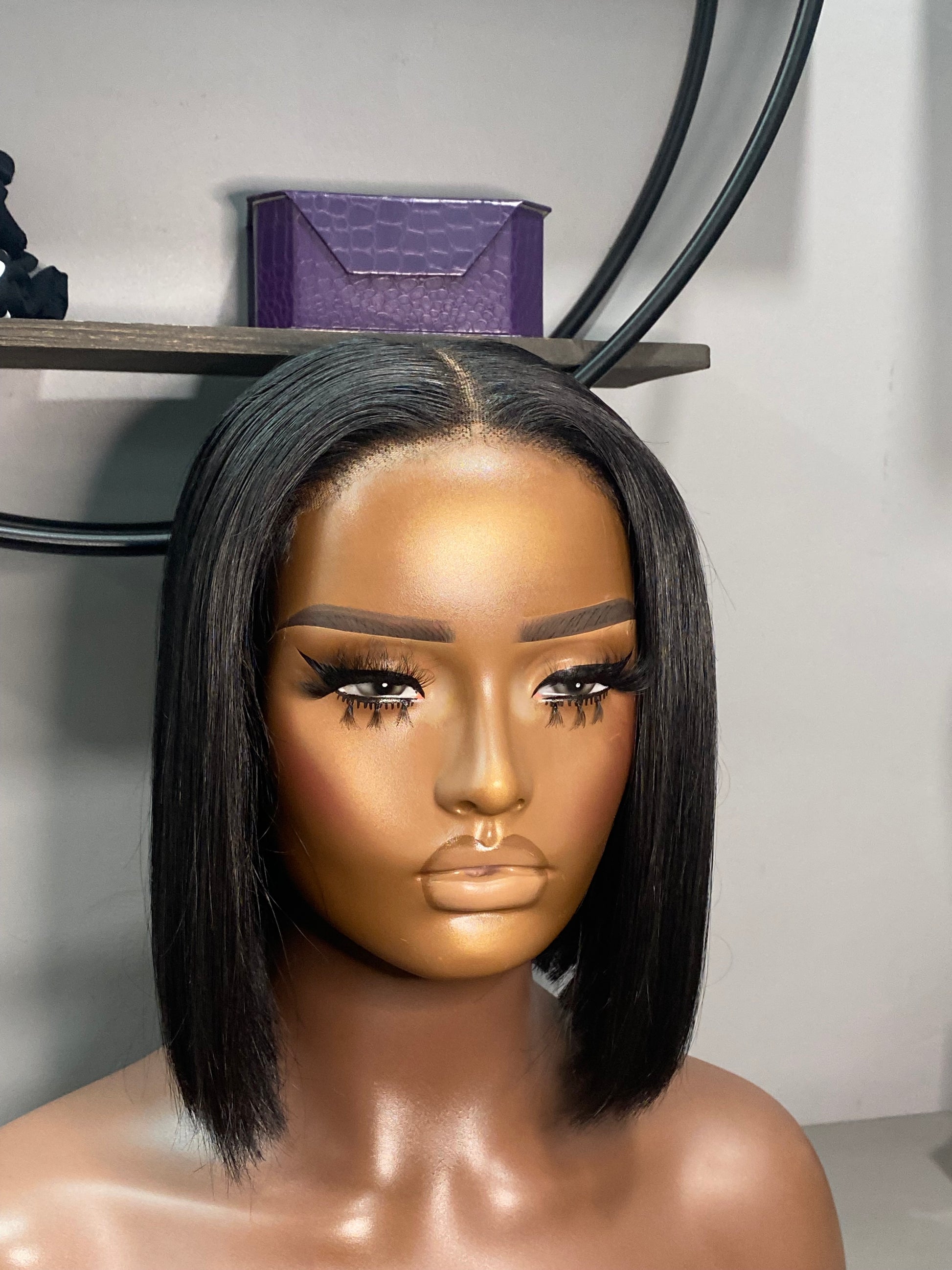 Keisha - Straight Bob Closure Wig